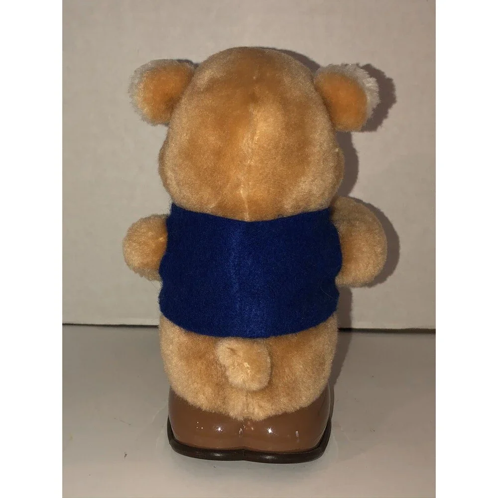 Vintage 1986 HanStar Bear w/ Drum Battery Operated Toy Taiwan Working See VIDEO